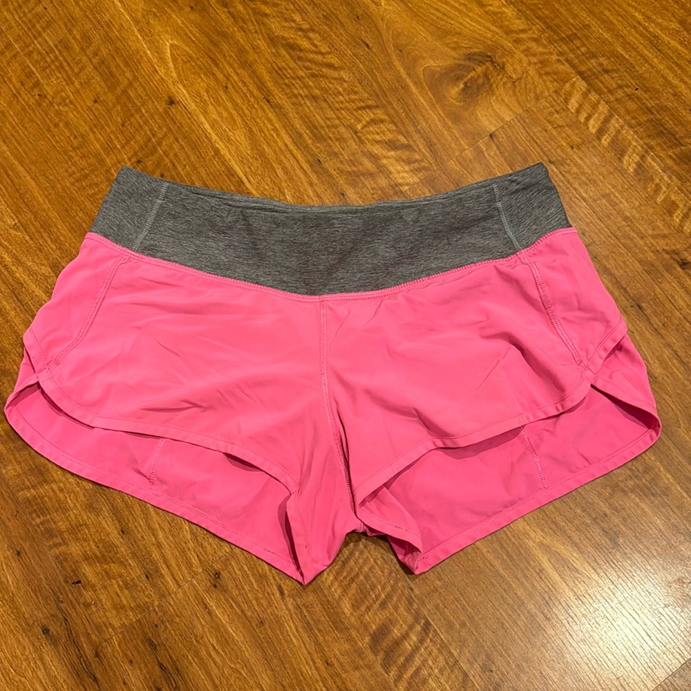 LululemonSpeed Shorts size 6